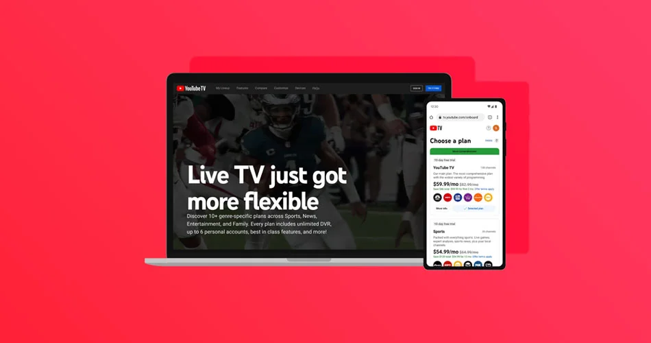 Youtube Tv Launches 10 New Plans