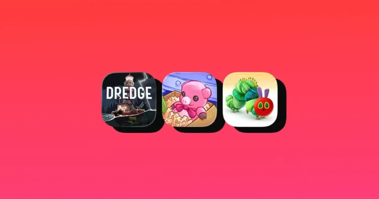 Apple Arcade adds DREDGE+, Unpacking+, and My Very Hungry Caterpillar+ in April