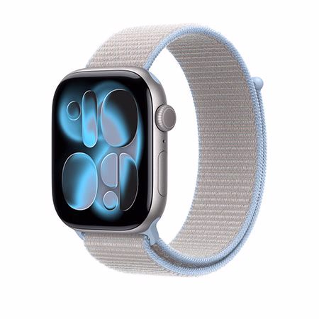 Apple Watch Sport Loop Blue Mist