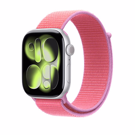 Apple Watch Sport Loop Bright Guava
