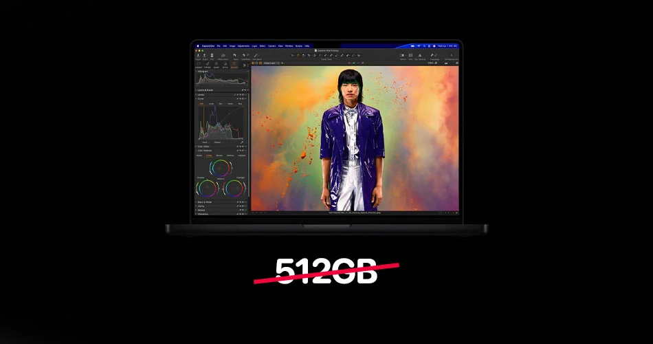 Macbook Pro M5 512GB Storage