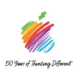 Download Apple’s 50th anniversary Wallpapers for iPhone, iPad, and Mac