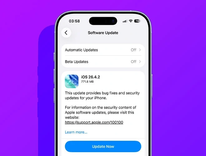Download iOS 26.4.2 and iPadOS 26.4.2 IPSW files for iPhone and iPad