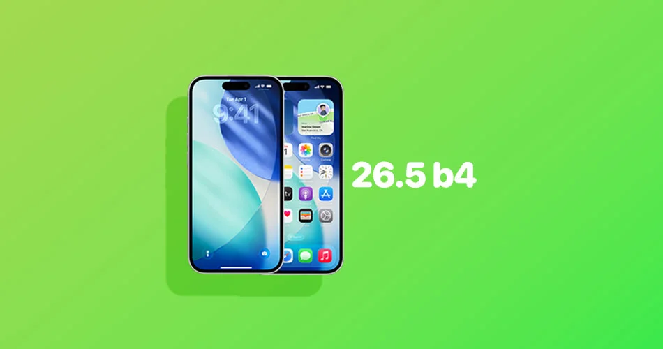 IOS IPadOS 26.5 Beta 4