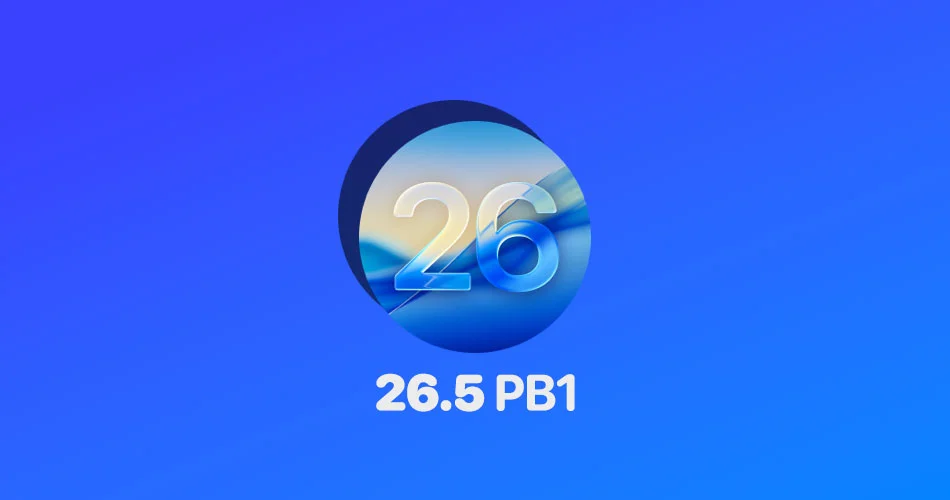 Macos 26.5 Pb1