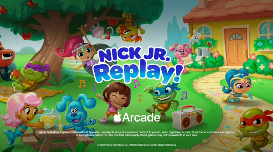 Nick Jr. Replay Apple Arcade 1